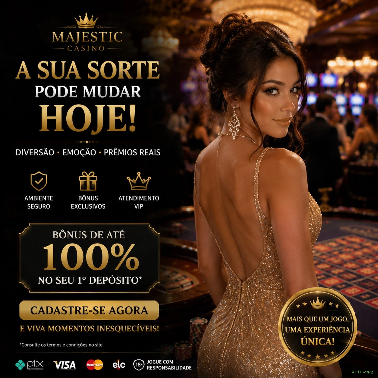 Programa VIP exclusivo da brincopg